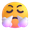 face with steam from nose